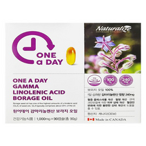 콜레스테롤 개선 감마리놀렌산 보리지 보라지 오일 혈행개선 월경전 불편 개선 90캡슐