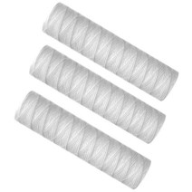 AD-3Pcs 정수기 10 인치 문자열 상처 필터 카트리지 5 마이크로 미터 PP 면화 필터 Sedmient 필터