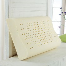 천연 라텍스베개 굴곡형S 3~4세 아이부터 낮은베개 선호하는 체구작은 여성분, 속커버만