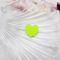 투명 플라스틱판 반투명 원형 아크릴 컬러 불투명 판넬 40pcs 스위트 하트 플랫 백 diy 스크랩북 장식 공예 만들기 20mm, 8