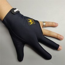당구 장갑 왼손 오른손 중간 빌킹 캐롬 3 손가락 전문 풀 액세서리풀 글, Medium 1 pc, 02 Black Left Hand
