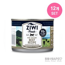 지위픽 캣 소고기캔 185g x12개(set), 단품