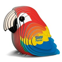 퍼즐피플 3D종이/우드락 입체모형퍼즐, 3D종이퍼즐 앵무새(Parrot), -p