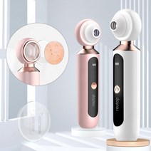 Routop 피지 흡입기 확대경 블랙헤드 제거기 모공 관리 USB식, 핑크