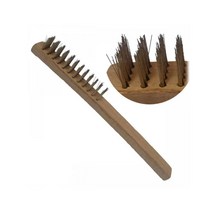 음식점 가스화구/고기불판 청소 철 브러쉬 탄냄비 녹제거솔 찌꺼기