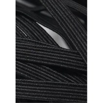 납작고무줄 고무줄끈 의류용고무줄 고무밴드 밴드, 1개, 블랙 (99,851개)