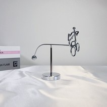 에레디홈 스윙잉스틱 키네틱아트 진자운동 스탠딩 모빌 데스크 곡예사 무한동력 텐세그리티, 두발 자전거