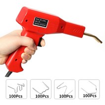 전기용접기 가정용용접기 아크용접기플라스틱 용접기 기계 자동차 범퍼 납땜 총 4 종류 스테이플 범퍼/카약, 05 Red B_01 110V