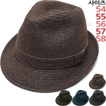 이럭셔리클럽 투톤스킨 중절모 페도라 신사모자 남자모자-CAP190949