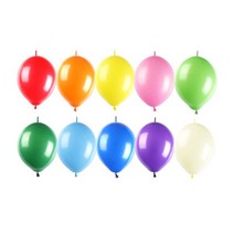 파티용 이벤트용 생일용 펄 꼬리풍선 15cm 100개입, 하늘