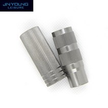 21C낚시 진영 유도탄 뜰채부싱 뜰채 튜닝용 부싱 (연결나사), 15mm(일자형), 1개