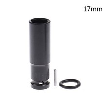 전동 렌치 8mm-17mm 78mm 드라이브 깊은 충격 렌치 소켓 헤드 어댑터 공압 전기 드릴에 대 한 6 각형 16 진, 10 17mm