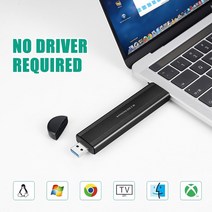 usb허브 hdmi 카드리더기 U2001 RTL9210B 칩 Windows 11 인라인 M.2 SSD NVME-HUB 하드 디스크 인클로저 10, 01 Only U2001(black), 한개옵션1