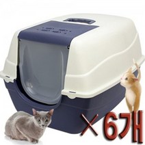 D17 초대형 고양이 화장실 CAT-L16 6개-1박스, 없음