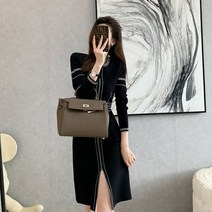 9월 10월 결혼식 원피스 하객 룩 봄 가을 예식장 여성 여자 돌잔치 엄마 니트