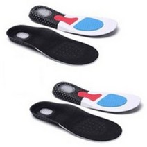 1+1 족저근막염깔창 기능성 평발 쿠션 군대 군화 남자 여자 기능성인솔 남자족저근막염 여자족저근막염 스포츠깔창 실리콘 아치 런닝화 골프화 축구화 배드민턴 축구 농구 골프 런닝 깔창, 여자1+1