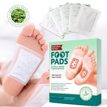 발바닥패치 목초수액 힐링패치 독소패치 쑥 생강 습기 제거 발패치, 10개입, 10박스