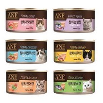 ANF 고양이 캔 24개 1박스 간식캔 7가지옵션선택, 참치무스캔