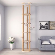 고양이 원목캣타워4단 원목캣타워5단 먼치킨 캣타워 이케아 등반 선반 무소음 DIY 투명해먹 뚱냥이, 단일사이즈, b3-01단일캡슐(3.2미터미만)
