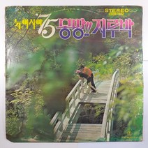 (중고LP) 뉴아시아 75 몽땅 지루박/ 아세아 경음악단/ 자켓 닳음 얼룩 있음 파손은 수선함/ 음반 상태 A / 물세척