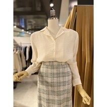 ab.fz 라인 카라 블라우스 ABXX1HB45C US