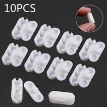 베란다 버티컬 블라인드 10pcs 플라스틱 롤러 당겨 코드 커넥터 커튼 체인 커넥터