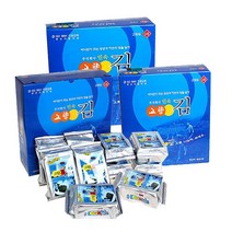 민속 고향김 3호 - 선물세트 3 박스 [ 30봉지 ] 식탁용, 3박스