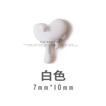 네일파츠 네일스톤레트로 합금 러브 네일 참 스프레이 페인트 매트 장식 라인석 3D 악세사리 매니큐어 2, 14 20pcs