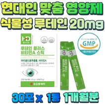 현대인 맞춤 눈 영양제 루테인 플러스 분말 스틱