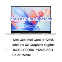샤오미 북 에어 13.3 노트북 2022 인텔 i7-1250U/ 16GB RAM SSD 인치 2.8K OLED 터치 스크린 360 °, 한개옵션5, 한개옵션4, 한개옵션3, 한개옵션2, 한개옵션1, 01 i5 1230U 16 512G