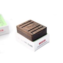 Vxeson 퍽 스크린 스탠드 우드 홀더 58.5mm 53.3mm 51mm 재사용 가능한 커피 필터와 호환 필터 USA 미국