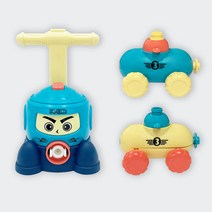 로켓 풍선 자동차 작동 완구, 블루