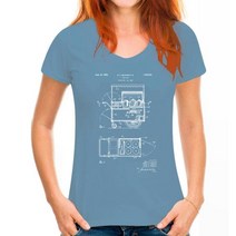 푸드트럭 커피트럭 가격 차 대여 스 전동 운반차 카트음식 카트 셔츠 판매 업체 선물 Taqueria 스트리트, 18 WoMen Haze blue_03 S