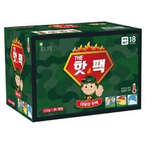 군용핫팩 인라이프 대용량 포켓용 핫팩 150g x 30개 방한용품 손난로 코스트코, 옵션