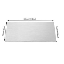 마그네슘보드 판넬 패널 1pcs 99.9% 마그네슘 합금 시트 Mg 플레이트 플랫 전기 도금 Anodes 실험 양극 CNC, 03 2x100x100mm, 03 2x100x100mm