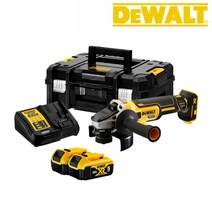 디월트 18V 5.0AH BL 충전 그라인더 DCG405, 1개