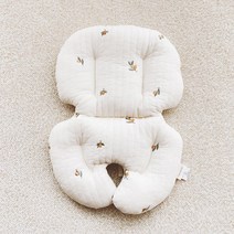 돗투돗x마롤로뜨 체어라이너 유아시트 아기의자 방석 식탁의자 시트, 체어라이너_싱싱올리브