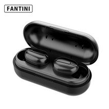 FANTINI L13 블루투스 이어폰 인이어이어폰 노이즈캔슬링 블루투스5.0 IPX6방수하다, 블랙