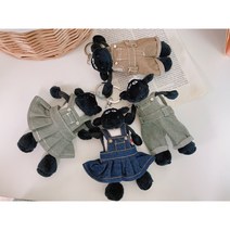 루스플로스 숀더쉽데님시리즈 키링, 1개, 카키슈트