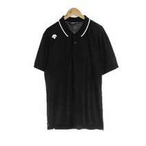 데상트스포츠 블랙 저지카라티 남자 M [105] 7849