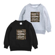 쥬스토리 주니어 기모 맨투맨 돈룩백