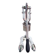 미니튀김기 가정용튀김기 튀김기계 30CM 긴 감자 스트립 압출기 으깬 튀김 제조기 기계 수동 성형 도구, 한개옵션0