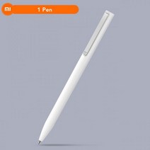 샤오미 미지아 펜 사인 미펜 0.5mm 스위스 리필 143mm 롤링 롤러 블랙 잉크 학교용 서명 볼펜, 1 Pen