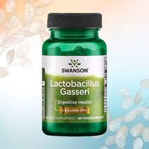 스완슨 락토바실러스 가세리 Lactobacillus gasseri 30억 모유 유래 유산균 60정 베지캡슐, 1개