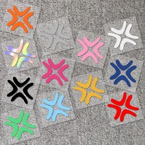 YJSISTERS 딥빡 오토바이 자동차 스티커, 블랙_소형, 1개