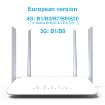 공유기 LC116/11X 4G CPE 4G 라우터 SIM 카드 WiFi 모뎀 핫스팟 32 wifi 사용자 RJ45 WAN LAN 안테나 LTE 무선 라우터, 04 Europe versionLC115
