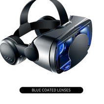 VR 안경 3D VR안경 가상현실 헤드셋 게임 기기 현실, Black