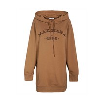 22FW Max Mara 막스마라 여성 아디토 로고 후드티 브라운 19260129