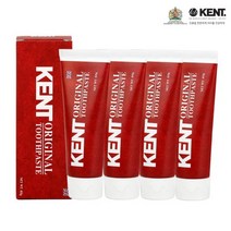켄트 오리지널 치약 60g 4set 피톤치드향, 단품