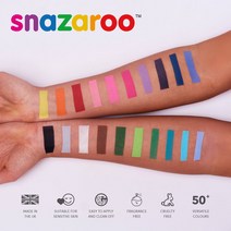 영국 스나자루 페이스 페인팅 물감-클래식, 33 Rust brown